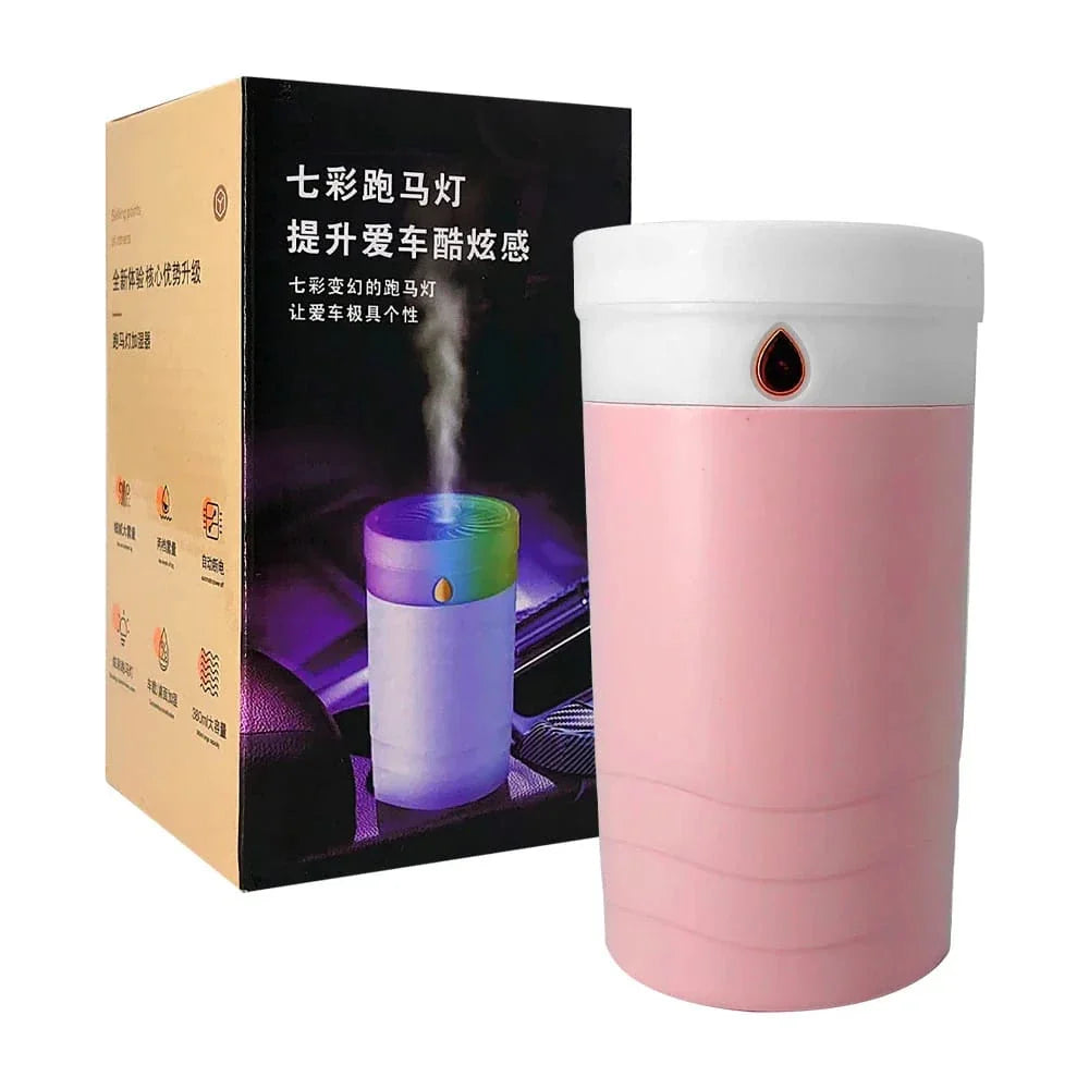 Humidifier Essential Oil Aroma Diffuser Nozzle with Color LED Light Cosmia.pk