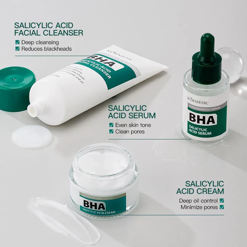 KORMESIC BHA Salicylic Acid Cream with Ceramide & Hydrolysed Collagen KORMESIC