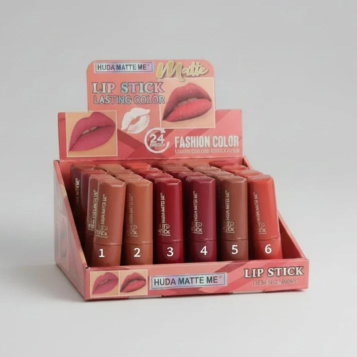 Huda Matte Me Fashion Color Lip Stick Huda Matte Me
