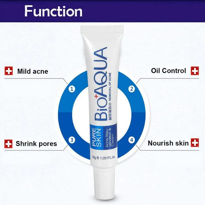 BIOAQUA- Acne Removal Pure Skin Cream - 30g Bioaqua