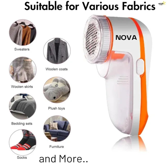 Nova Lint Remover NLR-208 Electric Fabric Shaver Nova