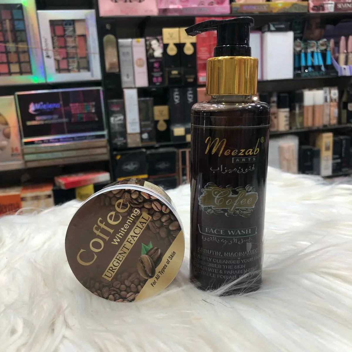 2 in 1 Coffee Deal – Coffee Urgent Facial + Coffee Facial Wash Cosmia.pk
