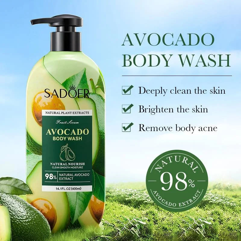Sadoer Avocado Body Wash – 400ml Sadoer