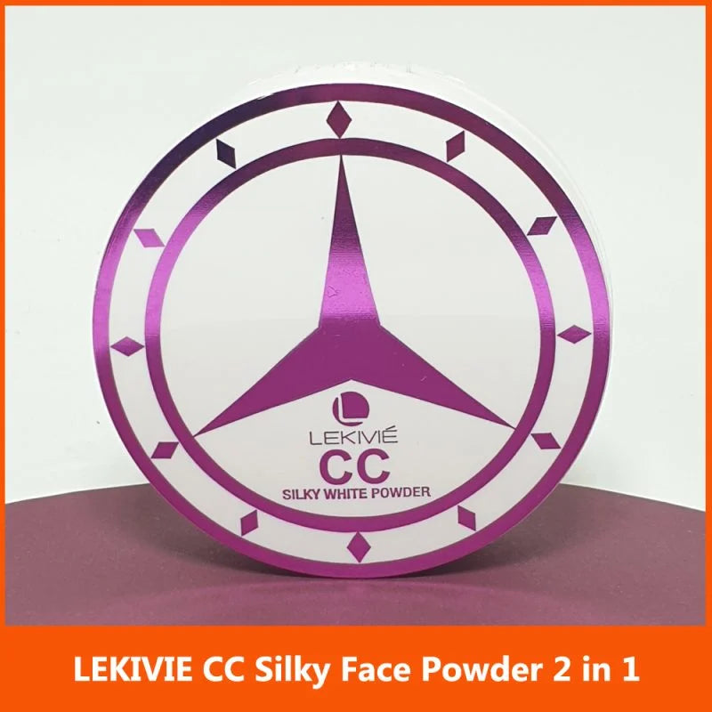 Lekivie CC Silky White Face Powder 2 in 1 Lekivie