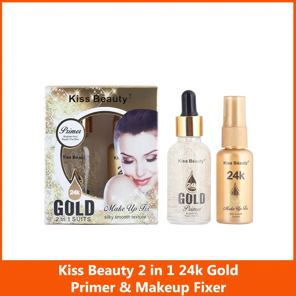Kiss Beauty 24K Gold 2-in-1 Primer and Fixer Kiss Beauty
