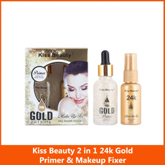 Kiss Beauty 24K Gold 2-in-1 Primer and Fixer Kiss Beauty