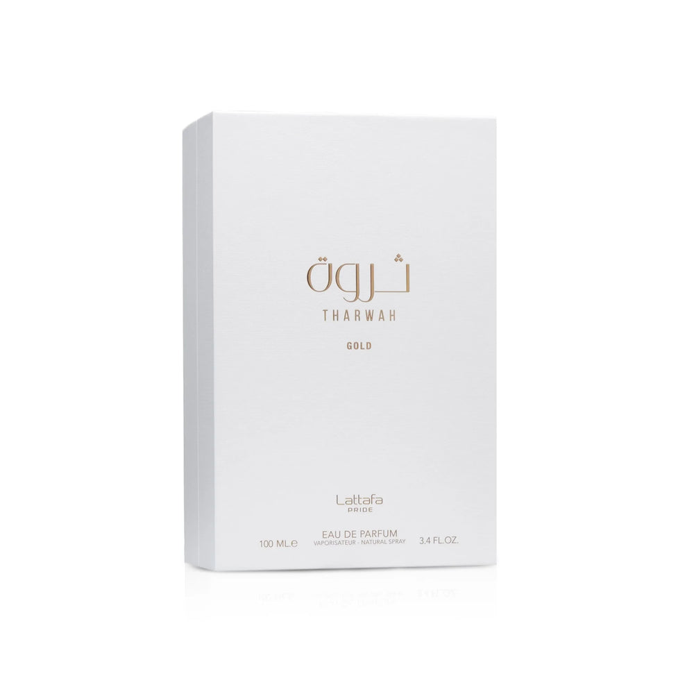 Lattafa Tharwah Gold Eau de Parfum – 100ml Lataffa