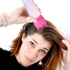 Empty Hair Dye Bottle - Reusable With Applicator Brush Bottles - 120ml Cosmia.pk