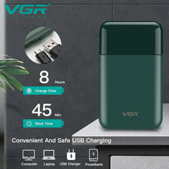 VGR V-390 Professional Electric Thin Shaver VGR