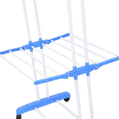 Three Layer Cloth Rack with Stainless Steel Rods Cosmia.pk