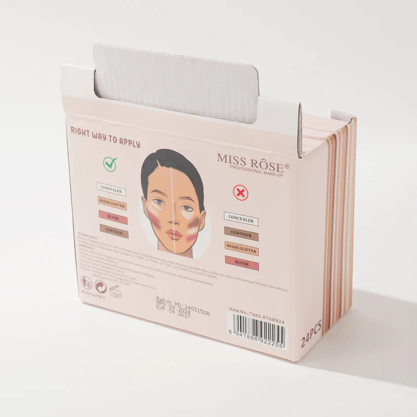 Miss Rose All-Round Conceal Palette - 5 Colors Miss Rose