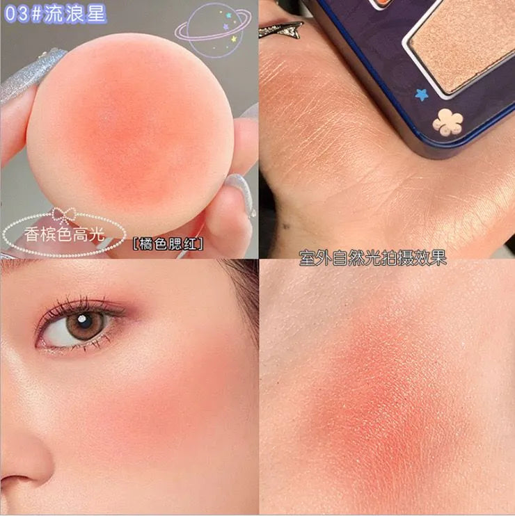 Biya Korean Highlighter & Blush Palette biya