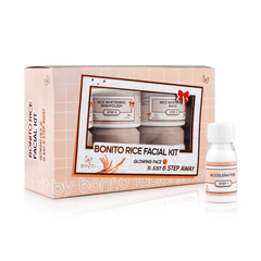 Bonito Rice Facial Kit, a 6-step skincare set Bonito