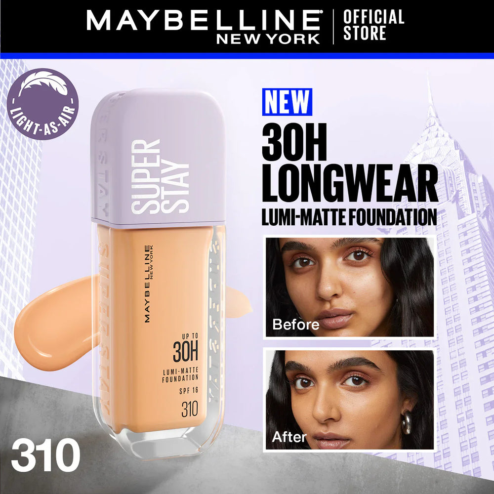 Original Maybelline - Super Stay Up to 30hr Lumi Matte Foundation Maybelline