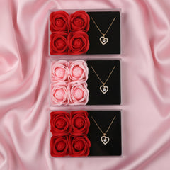 Necklace Rose Gift Box for your Beloved Ones Cosmia.pk