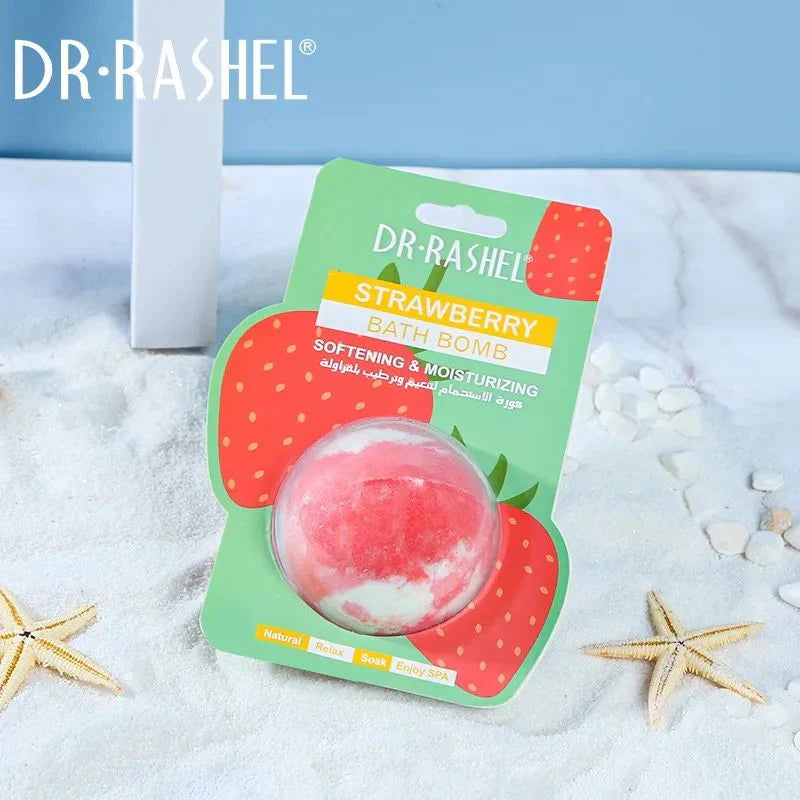 Dr. Rashel Strawberry Bath Bombs – 100g DR.Rashel