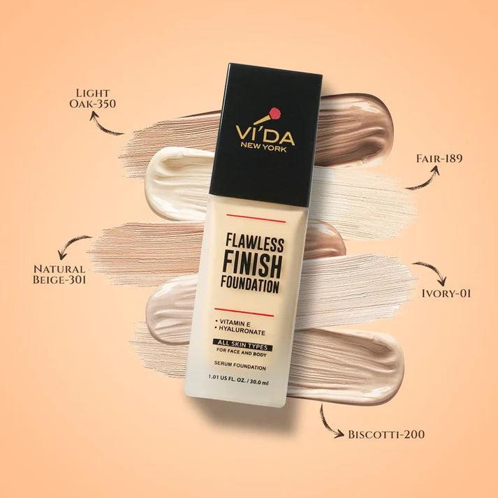 Vida Flawless Finish Foundation - 30ml Vida