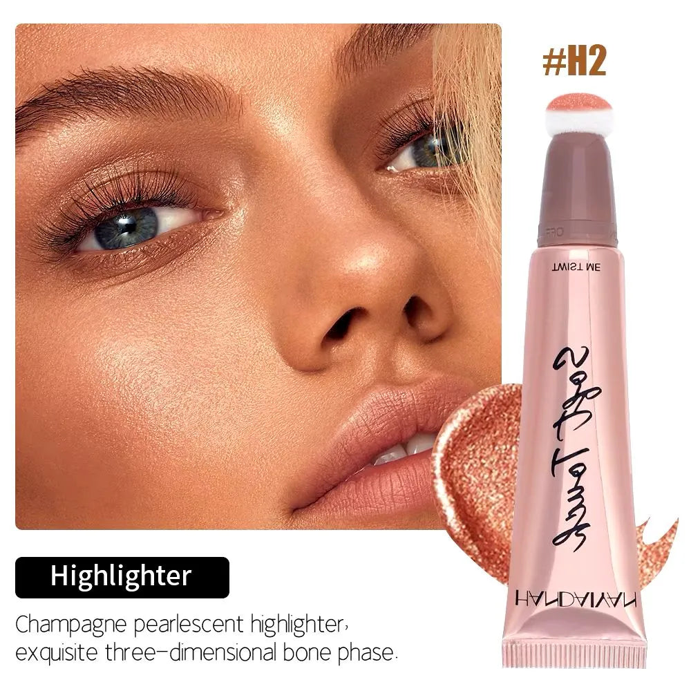 Handaiyan Puff Tube Blush & Highlighter Each Handaiyan