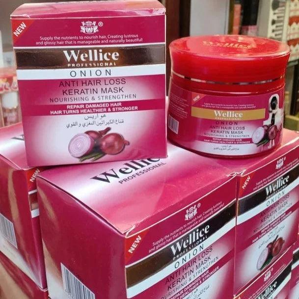Wellice Onion Anti Hair Loss Hair Mask 100% Original Wellice