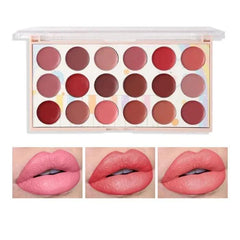 Miss Rose Lip Palette - 18 Colors Miss Rose