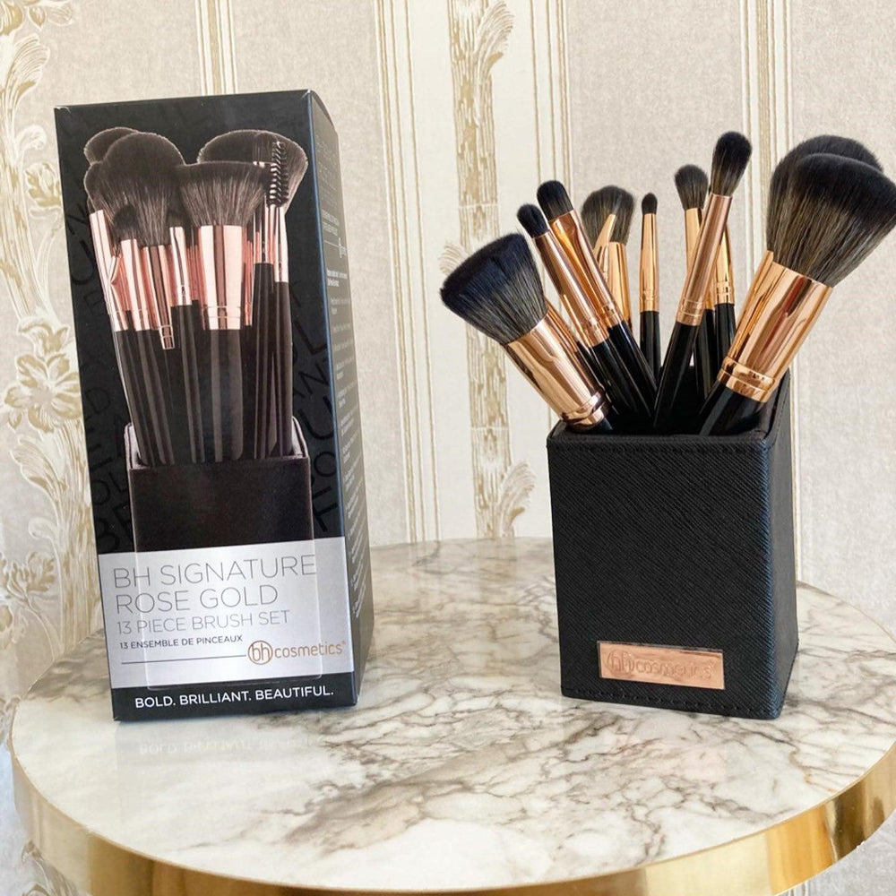 BH Cosmetics Signature Rose Gold Brush Set - 13 Pcs BH Cosmetics