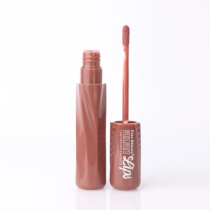 Kiss Beauty Velvet Long Lasting Waterproof Lipgloss Kiss Beauty