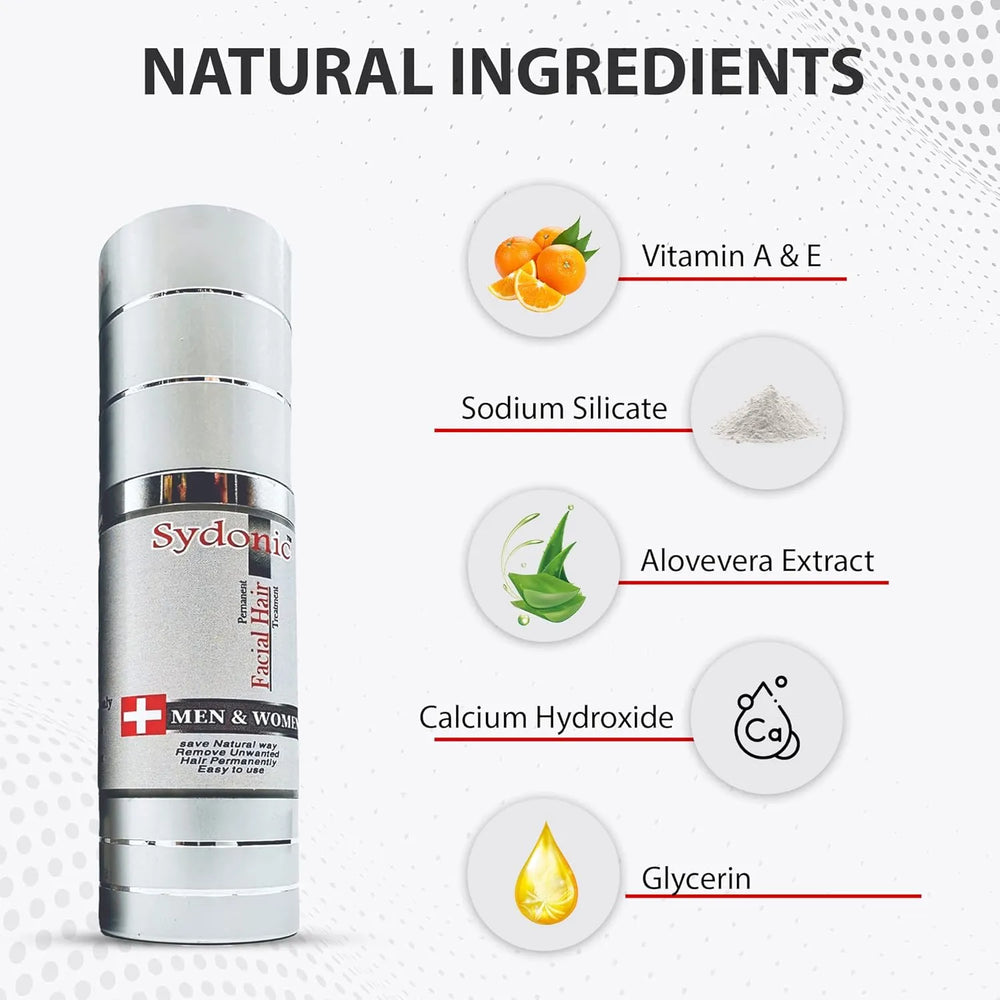 Sydonic Permanent Facial Hair Treatment -70g Sydonic