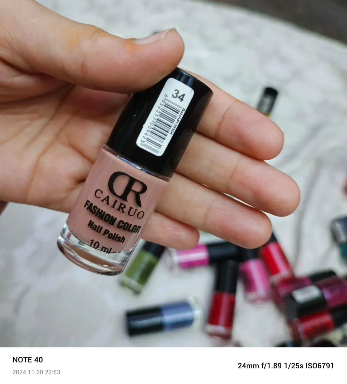 Cairuo Permanent Nail Polish CR