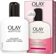 Olay Beauty Fluid Moisturiser | Face & Body Hydrating Olay