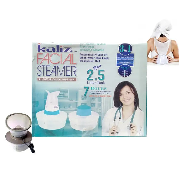 Kaliz Facial Steamer, Inhaler & Humidifier 3 in 1 Kaliz