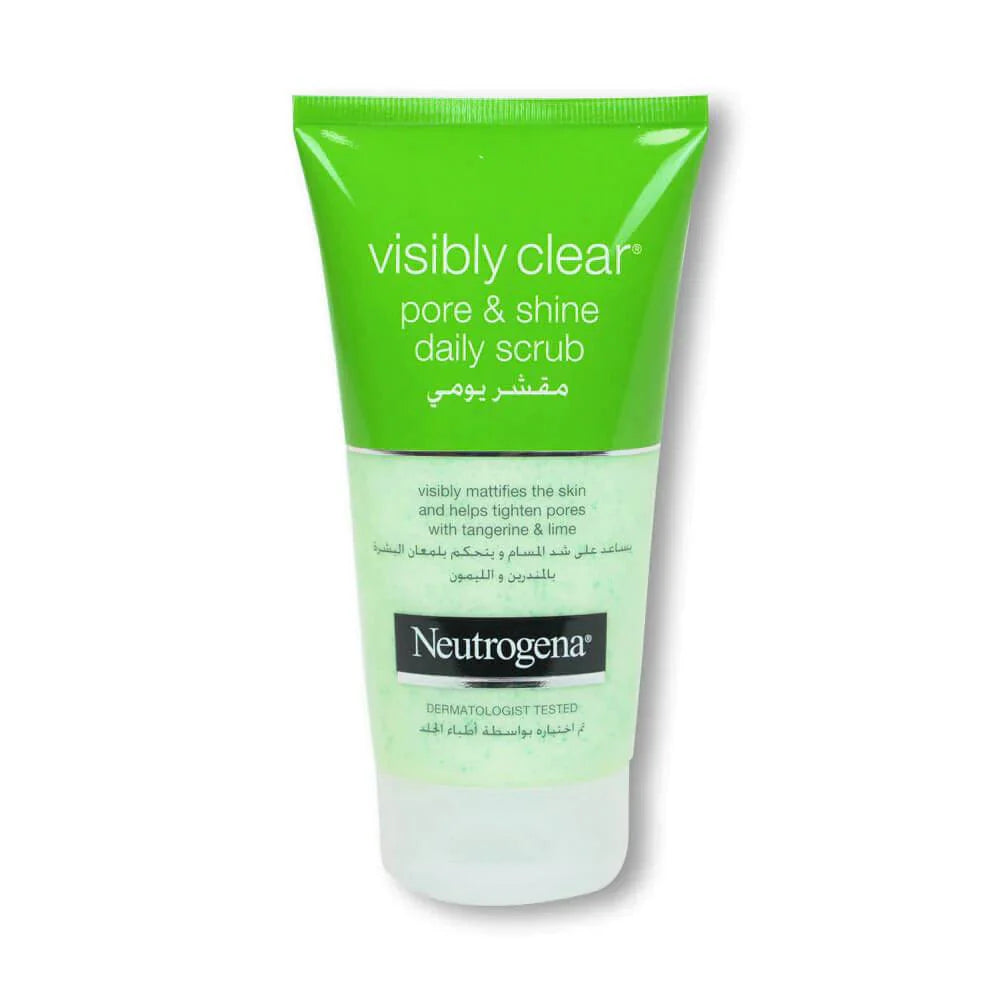 Neutrogena Visibly Clear Pore & Shine Daily Scrub - 150ml Neutrogena