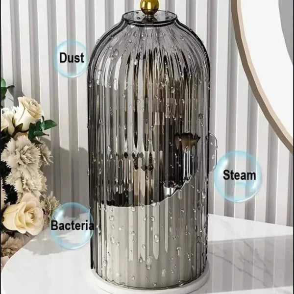 360° Rotating Dustproof Cosmetic Organizer Cosmia.pk