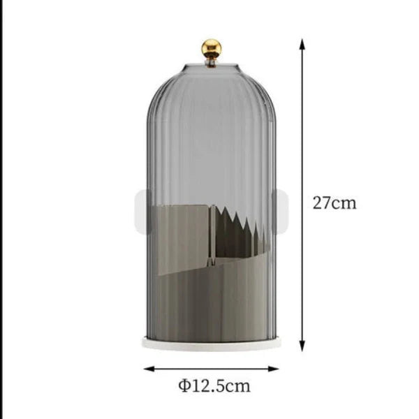 360° Rotating Dustproof Cosmetic Organizer Cosmia.pk