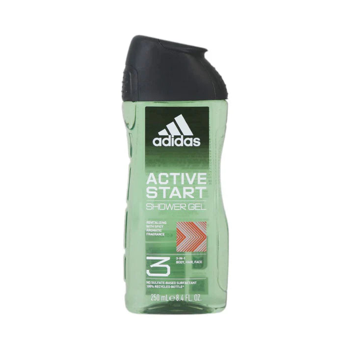 Adidas Active Start Revitalising 3-in-1 Shower Gel - 250ml Adidas