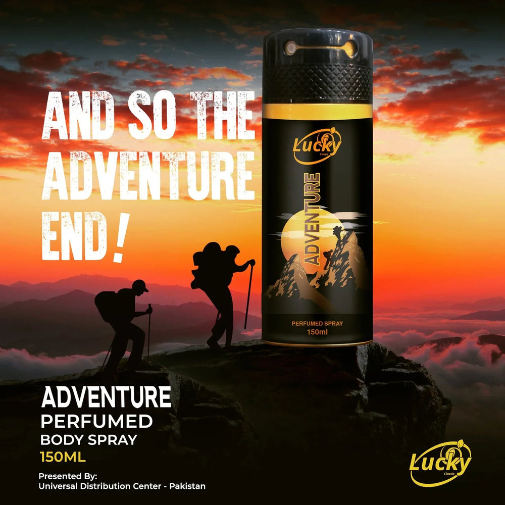 Lucky's Adventure Body Spray - 150ml Lucky's