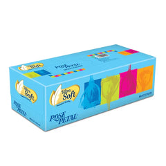 Rose Petal Multicolor Ultrasoft Facial Tissues - 150 Pulls Rose Petal