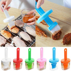 Silicone Oil Brush Bottle with Brush Oil Dispenser Cosmia.pk