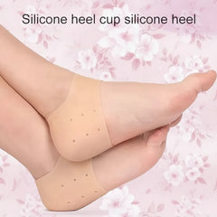 Half Cover Sock Silicone Gel Heel Pad Socks for Pain Relief Cosmia.pk
