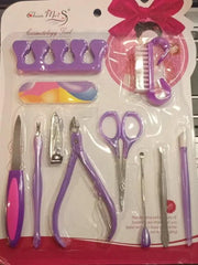 Manicure Pedicure Nail Clippers Cleaner Set Cosmia.pk