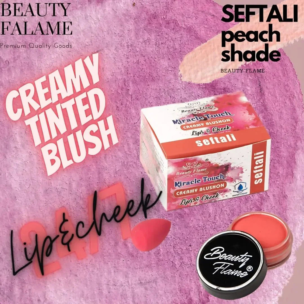 Beauty Flame Miracle Touch Cream Blush On Beauty Flame