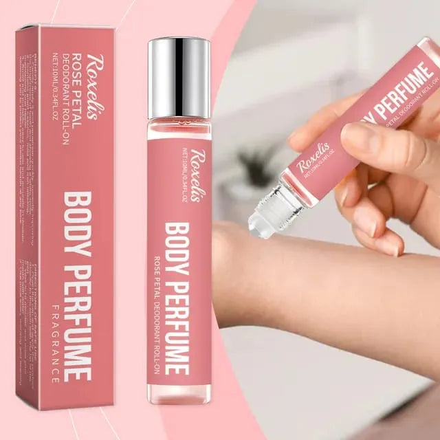 Sadoer Rose Petal Deodorent Roll On Perfume 10ml Sadoer