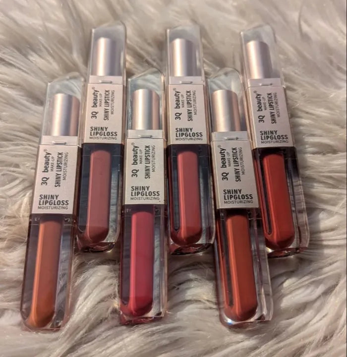 3Q beauty 2in1 Lipstick Lip Gloss 3Q Beauty