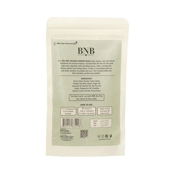 BNB Tea Tree Acne Mask - 120gm BnB