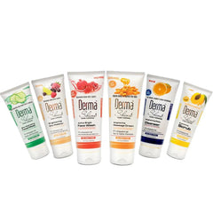 Derma Shine 6 in 1 Facial Fruit Kit - 70ml Each Derma Shine
