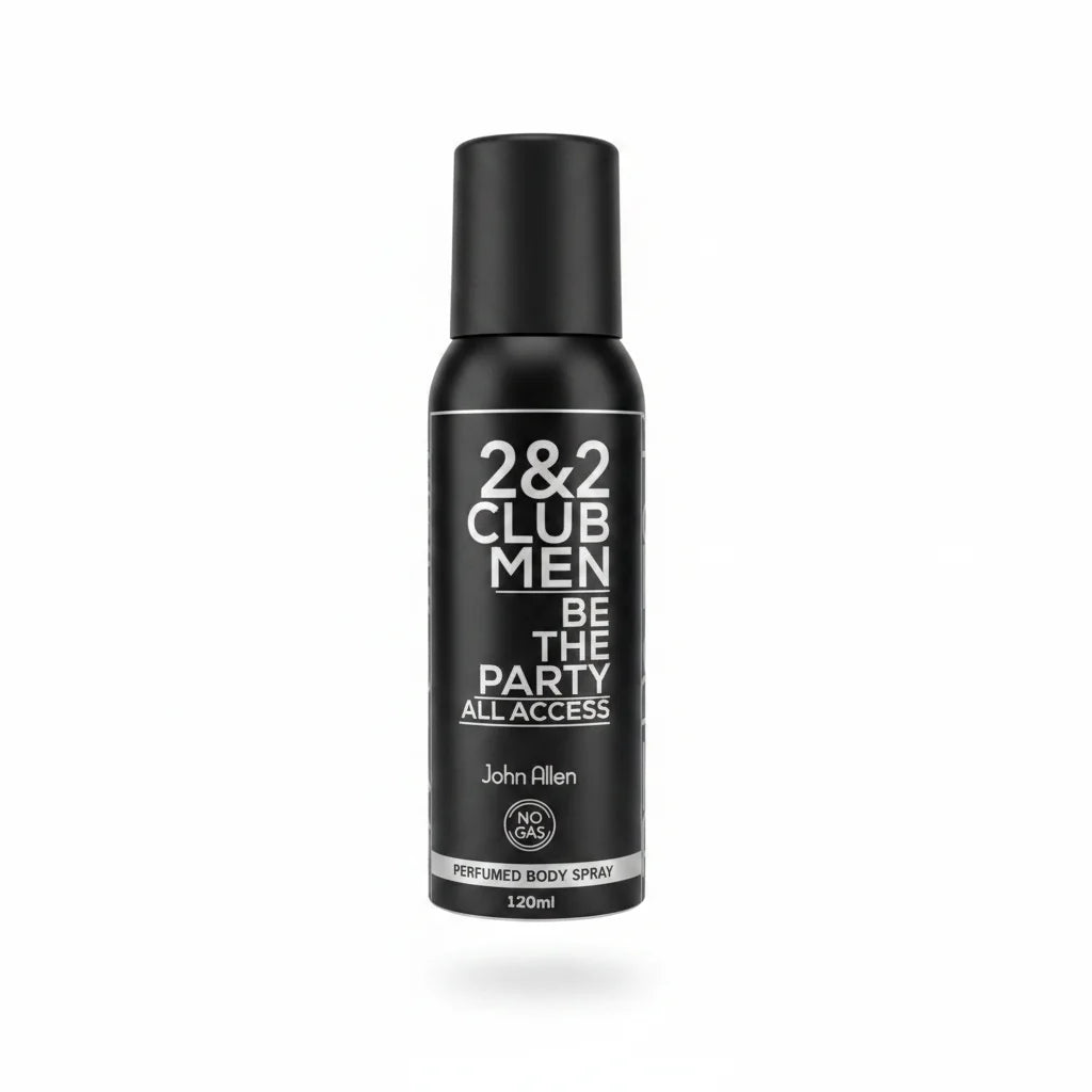 John Allen 2&2 Club Men Be The Party All Success Perfumed Body Spray John Allen