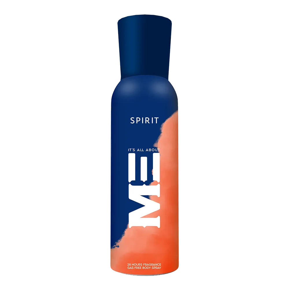 ME Spirit Premium Gas Free Body Spray - 120ml ME