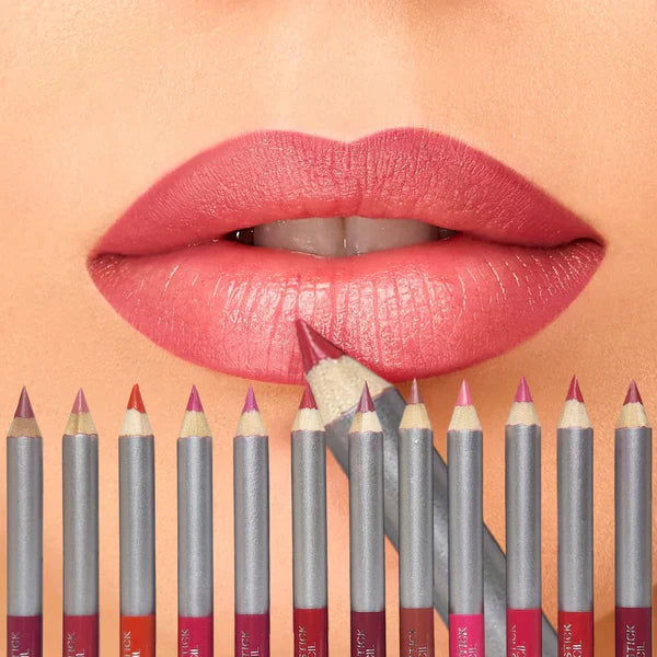 3 In 1 New Makeup Deal Kathleen 6 pcs Lip Liner Pencil +Sunisa 6pcs Cosmia.pk