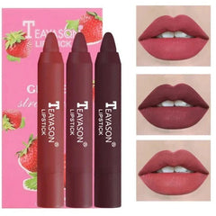 3pcs Teayason Velvet Matte Lipsticks Set Teayason