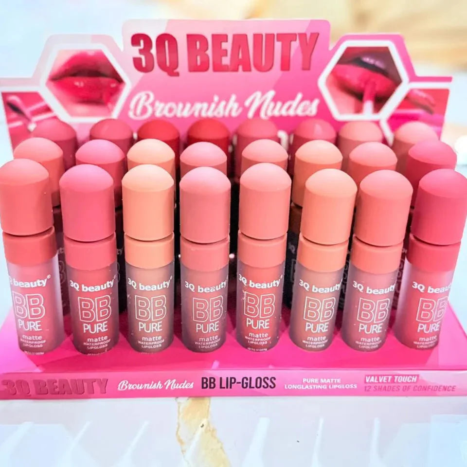 3Q Beauty BB Pure Matte Waterproof Lip Gloss 3Q Beauty