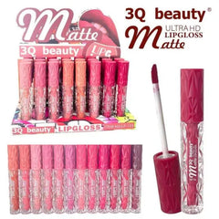 3Q Beauty Matte Lip Glosses 12 Pcs set 3Q Beauty